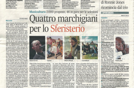 Pubblicità Cantamonte su Corriere Adriatico